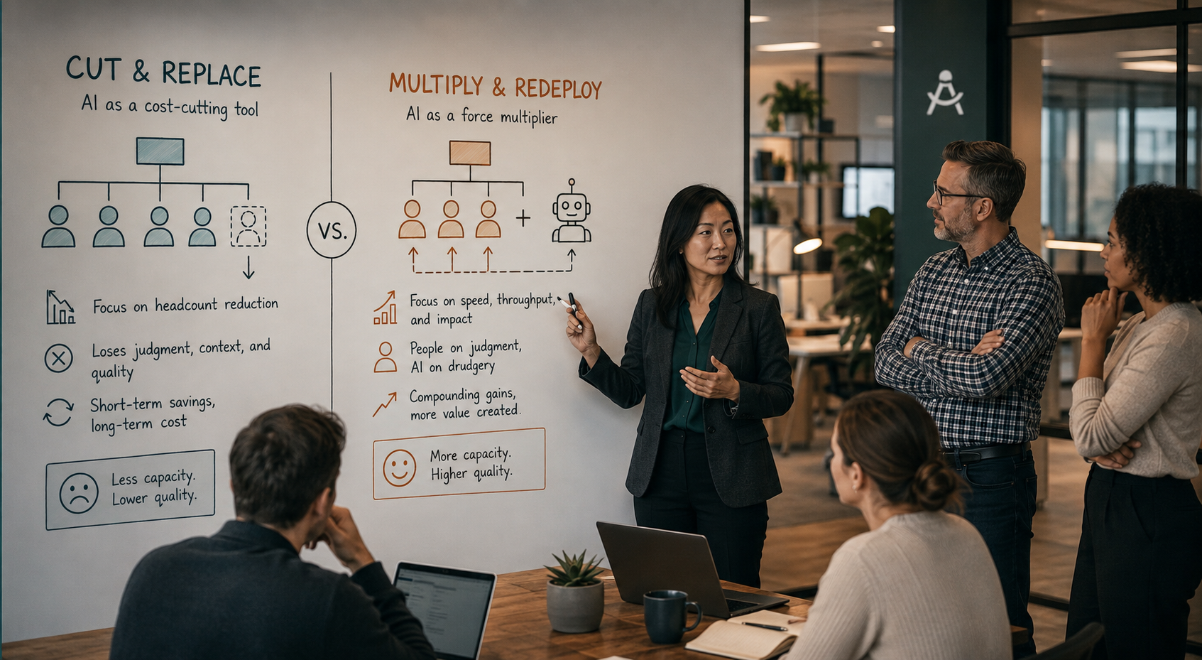 AI is a multiplier, not a replacement